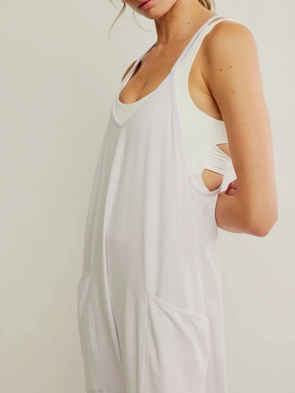 Free People Movement Hot Shot Onesie,Size S,Made in Vietnam,95%Cotton,5%Elastane